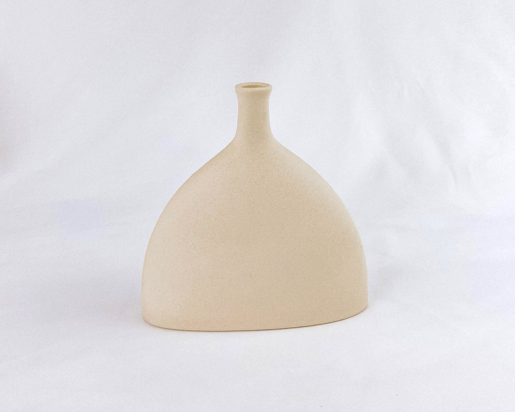 Pauline Sand Ceramic Vase