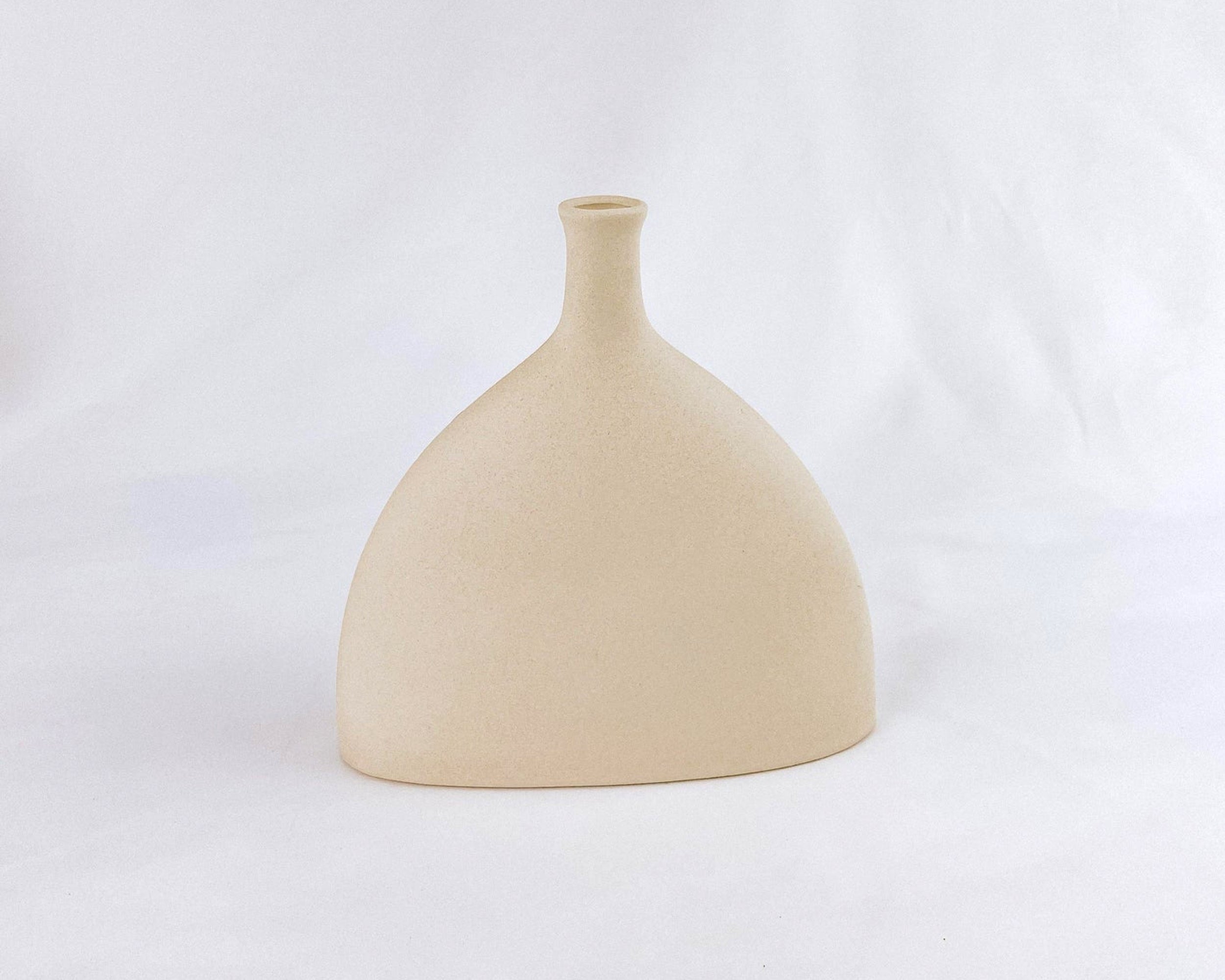 Pauline Sand Ceramic Vase