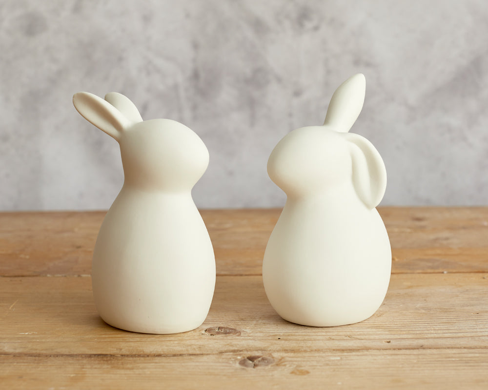 Arley Easter White Bunnies Set